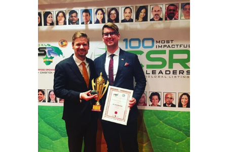 Dr. Gavin Armstrong Receives Award for Social Innovation Leadership