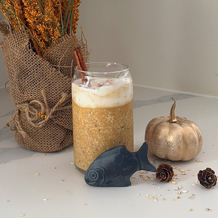 Iron-Fortified Pumpkin Spice Overnight Oats