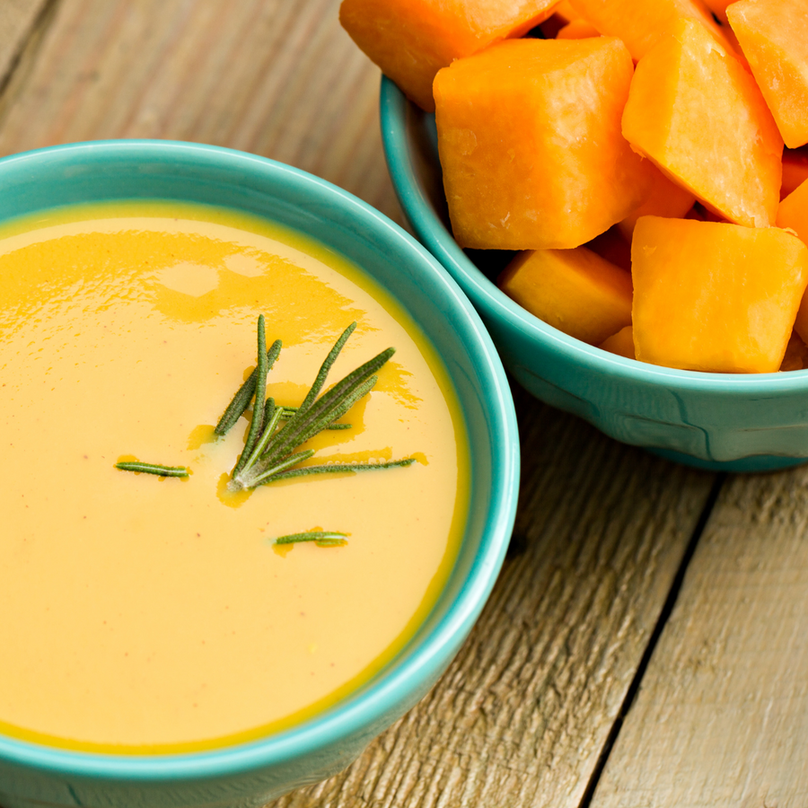 Iron-Boosted Butternut Squash Soup