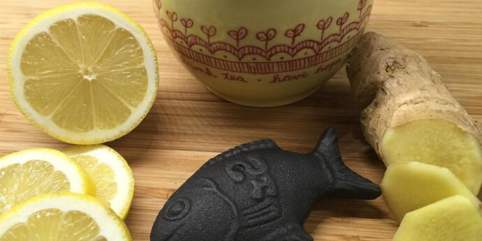 Lucky Iron Fish Hot Ginger Tea