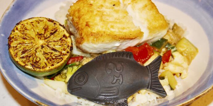 Vegetable Curry with Fish
