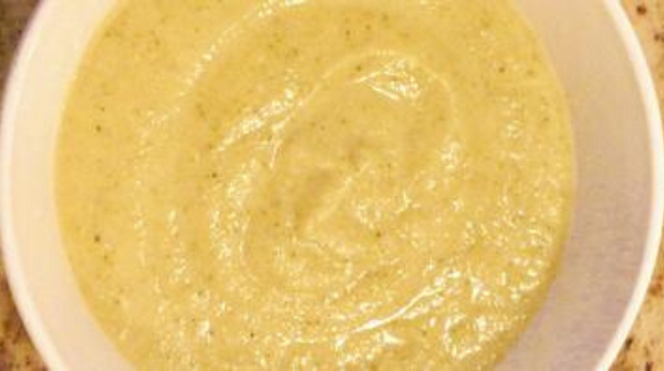 Creamy Broccoli Cauliflower Soup - Vegan and Gluten Free