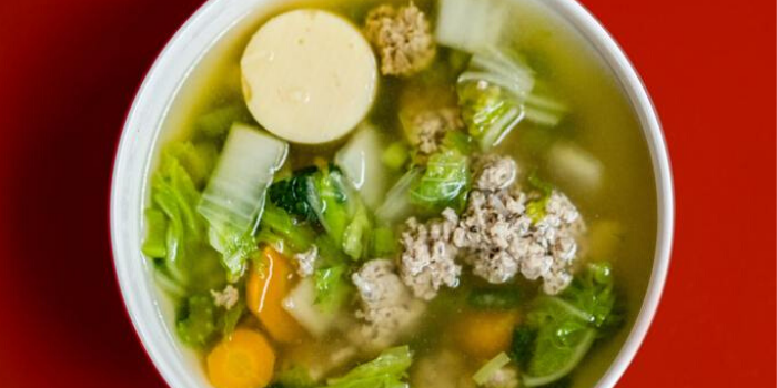 Meatball & Veggies Soup