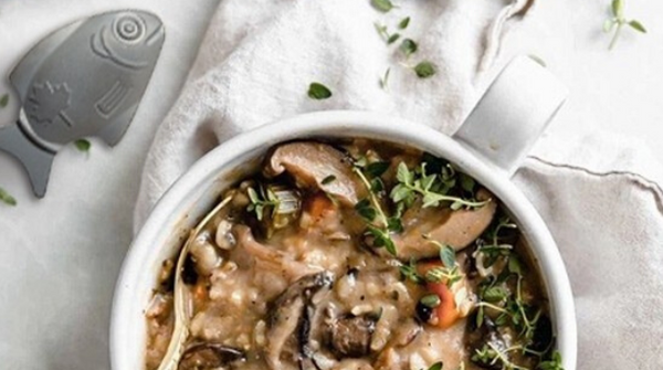 Lucky Iron Fish, Iron Deficiency, Iron-Enriched Wild Rice Mushroom Soup