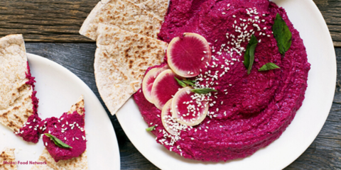 The Creamiest Beet Hummus Ever – Lucky Iron Life