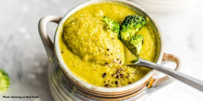Iron-Enriched Vegan Broccoli Soup