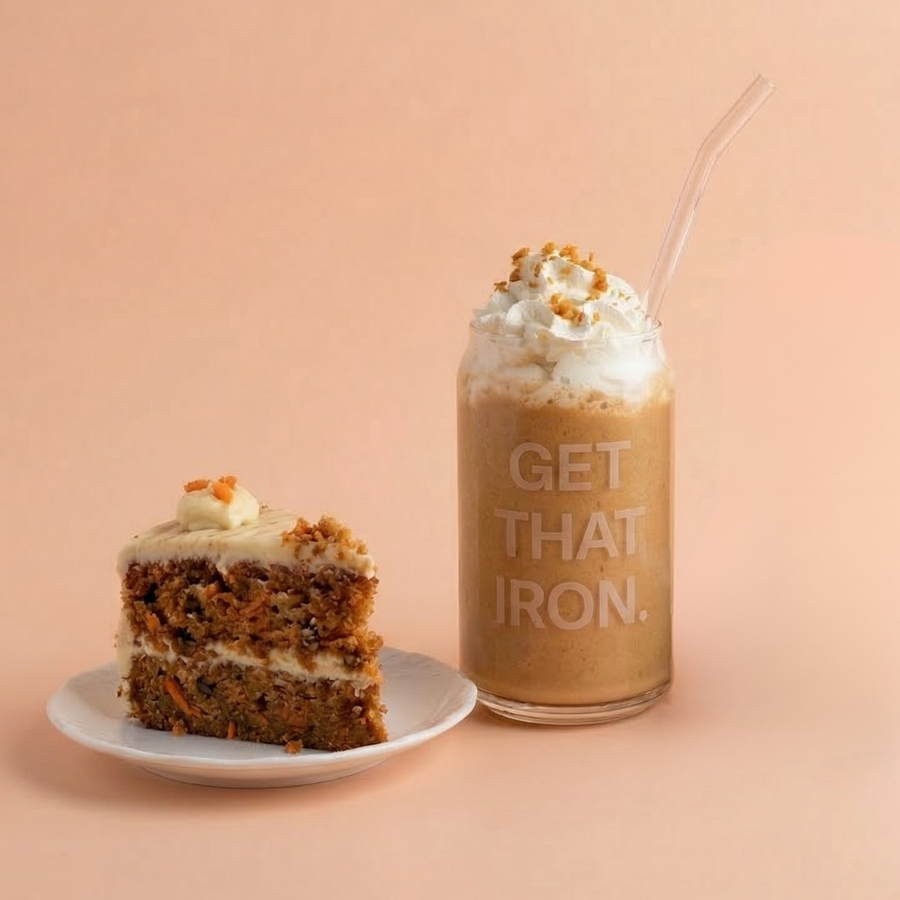 High Iron Carrot Cake Smoothie