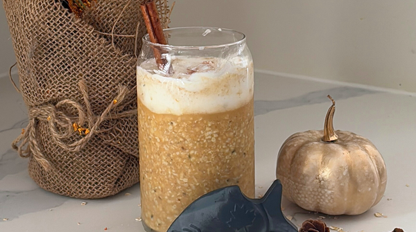 Iron-Fortified Pumpkin Spice Overnight Oats