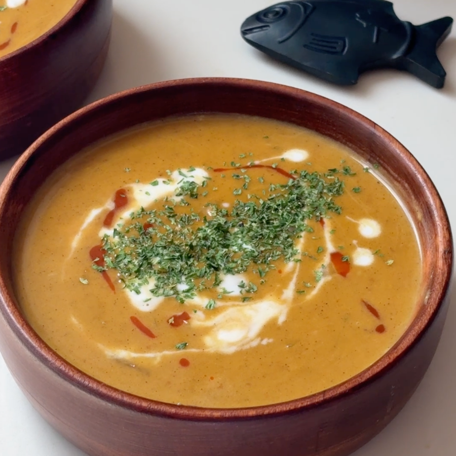 Iron-Fortified Pumpkin Coconut Soup