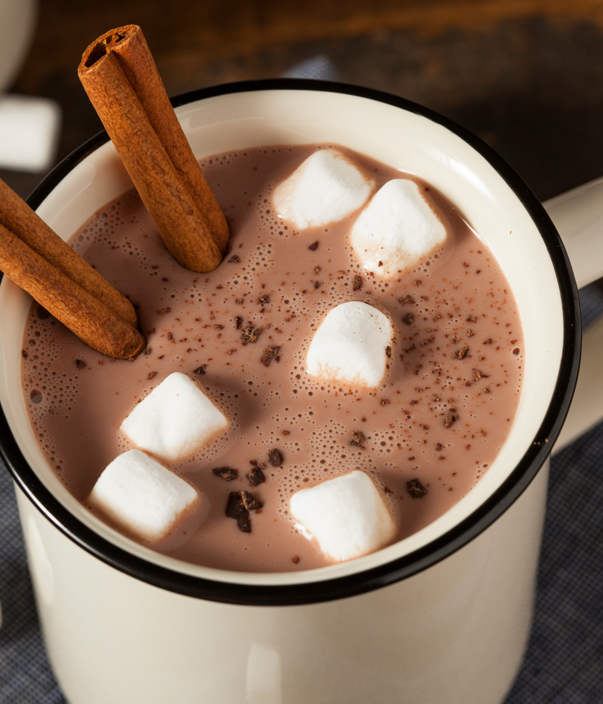 High-Iron Hot Chocolate