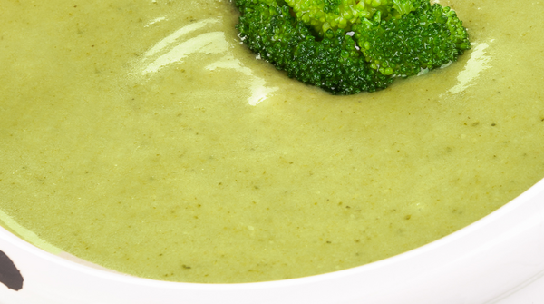 Vegan & Iron-Enriched Broccoli Stalk Soup