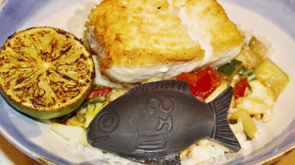 Vegetable Curry with Fish