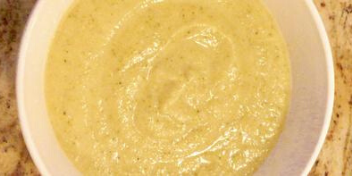 Creamy Broccoli Cauliflower Soup - Vegan and Gluten Free