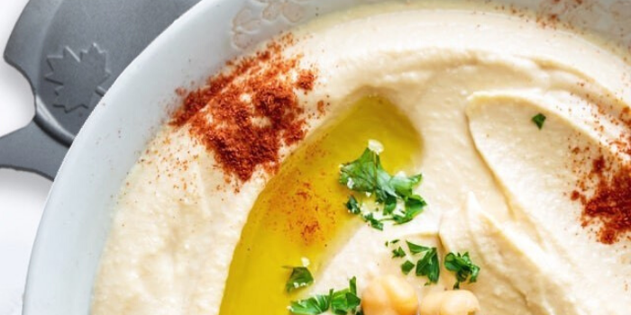 Iron-Enriched Creamy Hummus