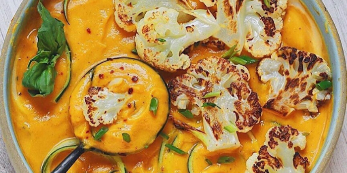 Lucky Iron Fish, Iron Deficiency, Iron-Enriched Roasted Cauliflower & Curry Soup