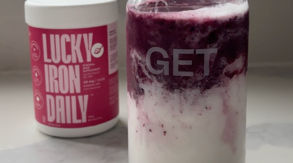 Iron-Packed Berry Coconut Smoothie