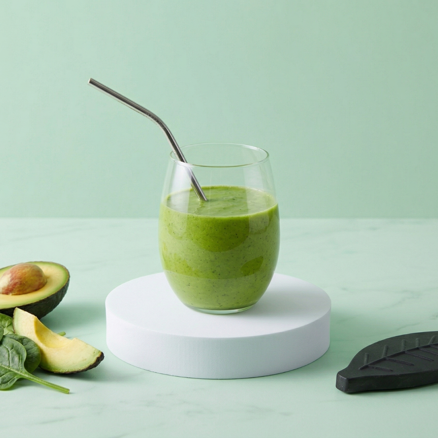 Green It Up High Iron Smoothie