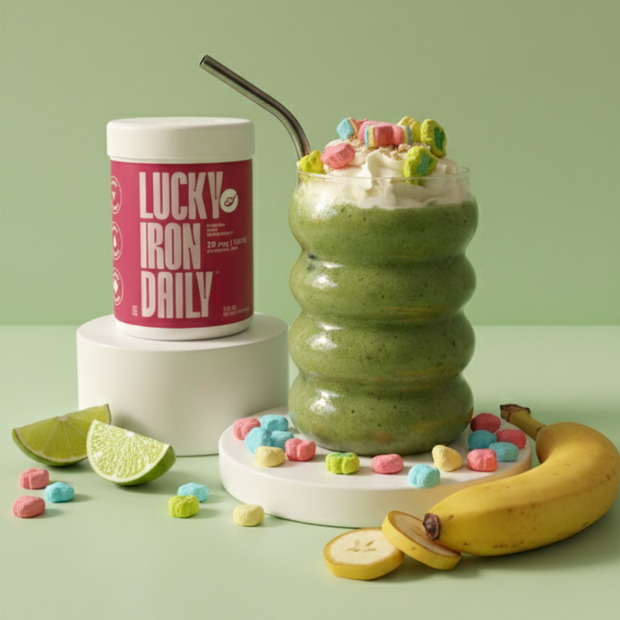Super Lucky Iron Smoothie with 10mg of Iron