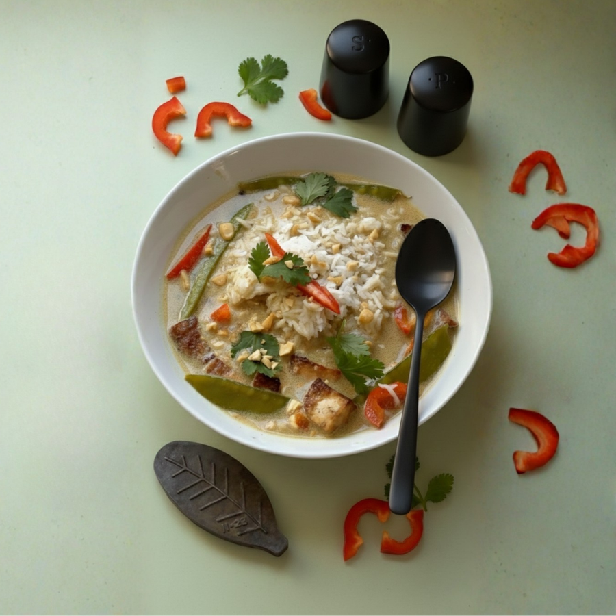 Easy & delicious iron-packed green curry