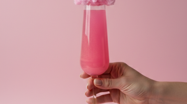 Iron-Packed Pink Cloud Mocktails