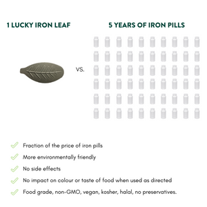 3-Pack Lucky Iron Leaf