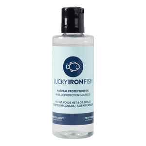 Iron Protection Oil - 100% natural, Vegan, 4oz