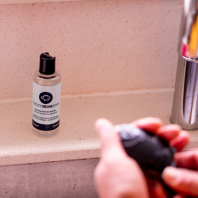 Iron Protection Oil - 100% natural, Vegan, 4oz